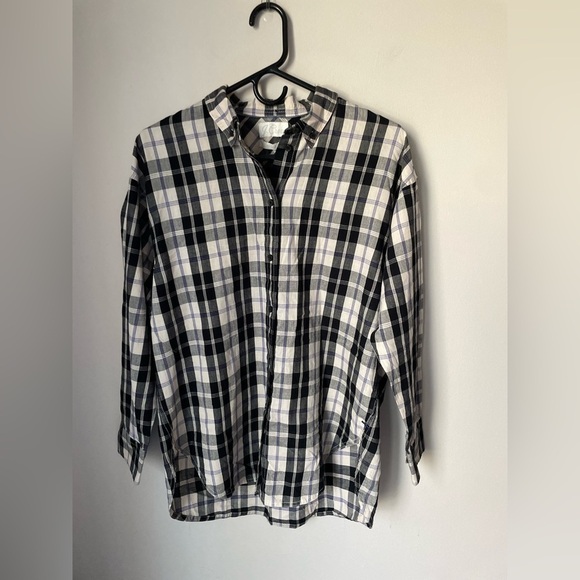 J. Crew Relaxed-fit Featherweight Flannel Shirt in Friday Plaid Size 8 NWT - Picture 1 of 11